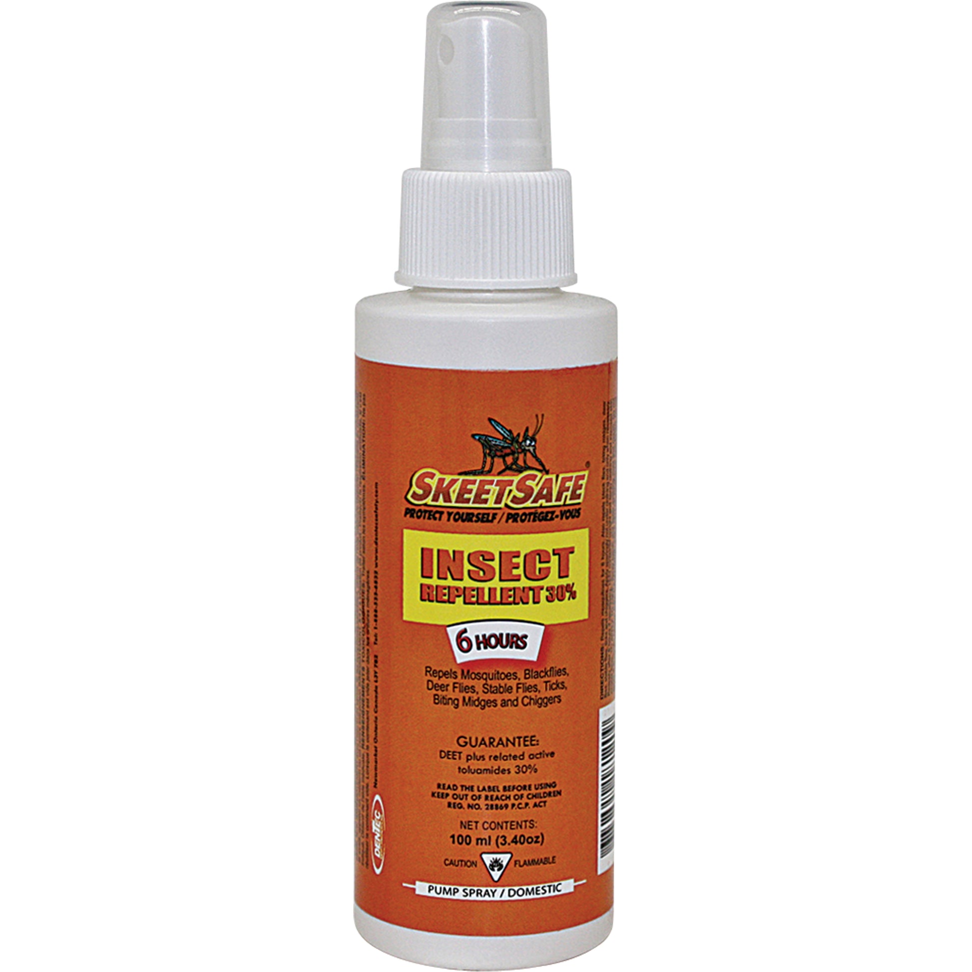Dentec SkeetSafe® Insect Repellent, 30% DEET, Spray, 3.4 oz.