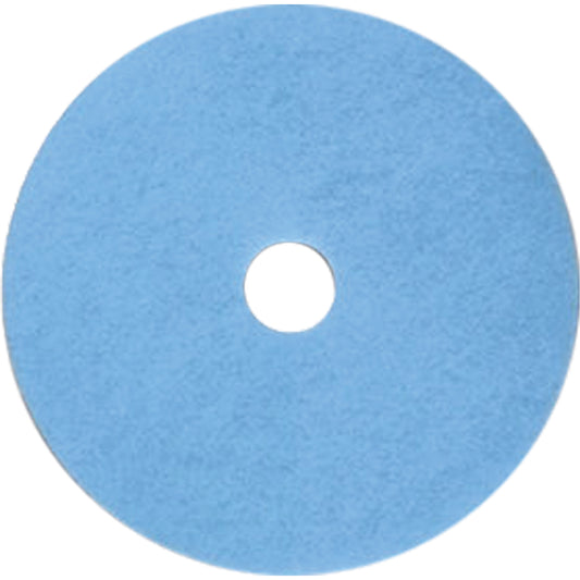 Floor Maintenance Pads, 19", Burnishing, Blue