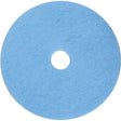Floor Maintenance Pads, 27.75", Burnishing, Blue
