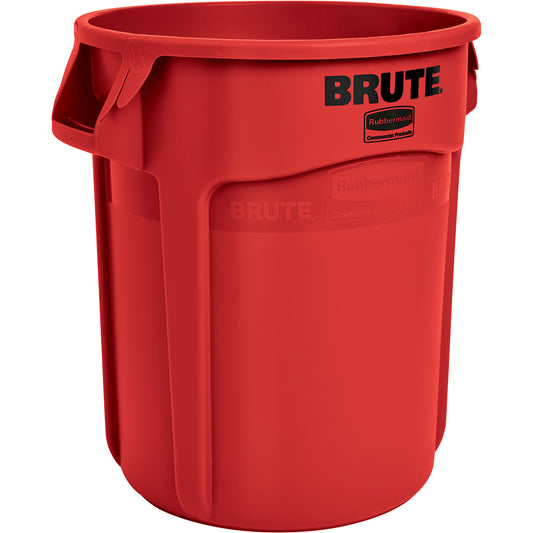 Vented Brute® Waste Container, Plastic, 20 US gal.