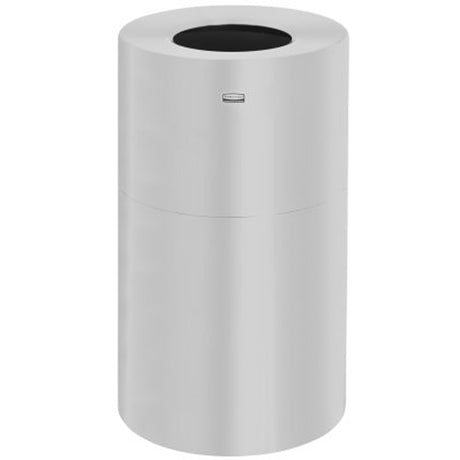 Atrium®Open-Top Waste Receptacle, Metal, 21 US gal.