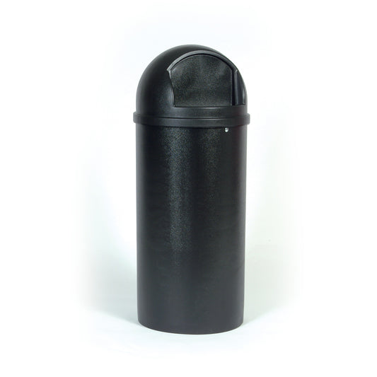 Marshal® Classic Round Waste Receptacle, Polyethylene, 25 US gal.