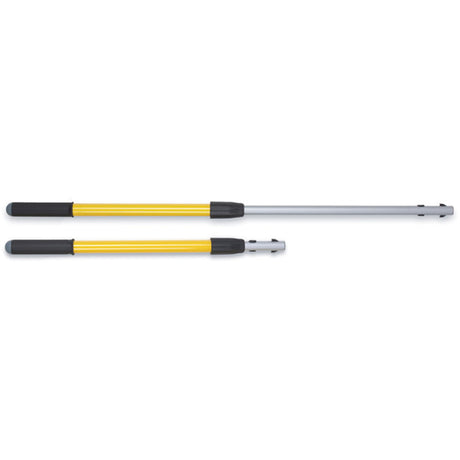 Hygen™ Quick Connect Short Handle, Aluminum, Quick-Connect Tip, 2" Diameter, 40" Length