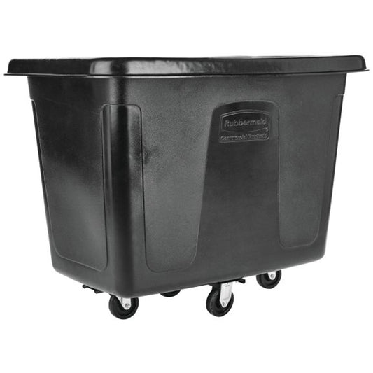 Bulk Cube Truck, Polyethylene, 42-13/16" L x 28" W x 33" H, 12 cu.ft. Volume, 400 lbs. Capacity
