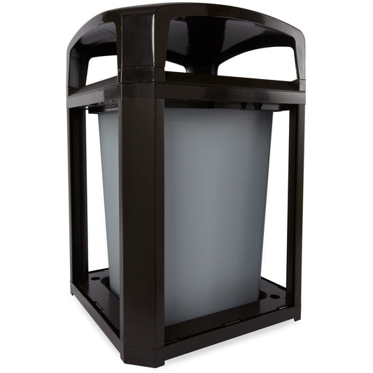 Landmark Series® Classic Container with Dome Top, Plastic, 35 US gal.