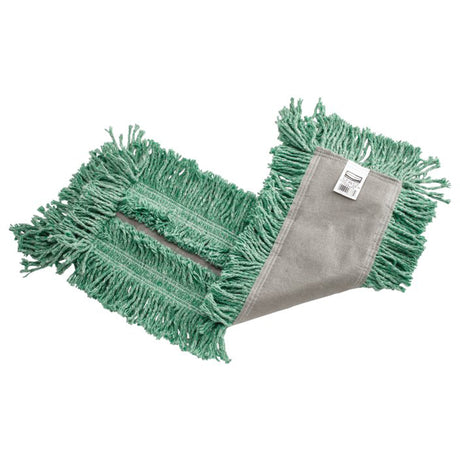 Castaway Dust Mop, Slip On Style, Cotton/Yarn, 24" L x 5" W