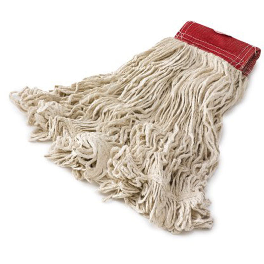 Super Stitch Wet Mop, Floor Finishing, Cotton, 24 oz., Loop Style