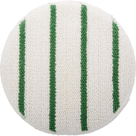 Floor Machine Pad, 19", Cleaning, White