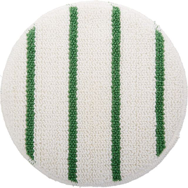 Floor Machine Pad, 19", Cleaning, White