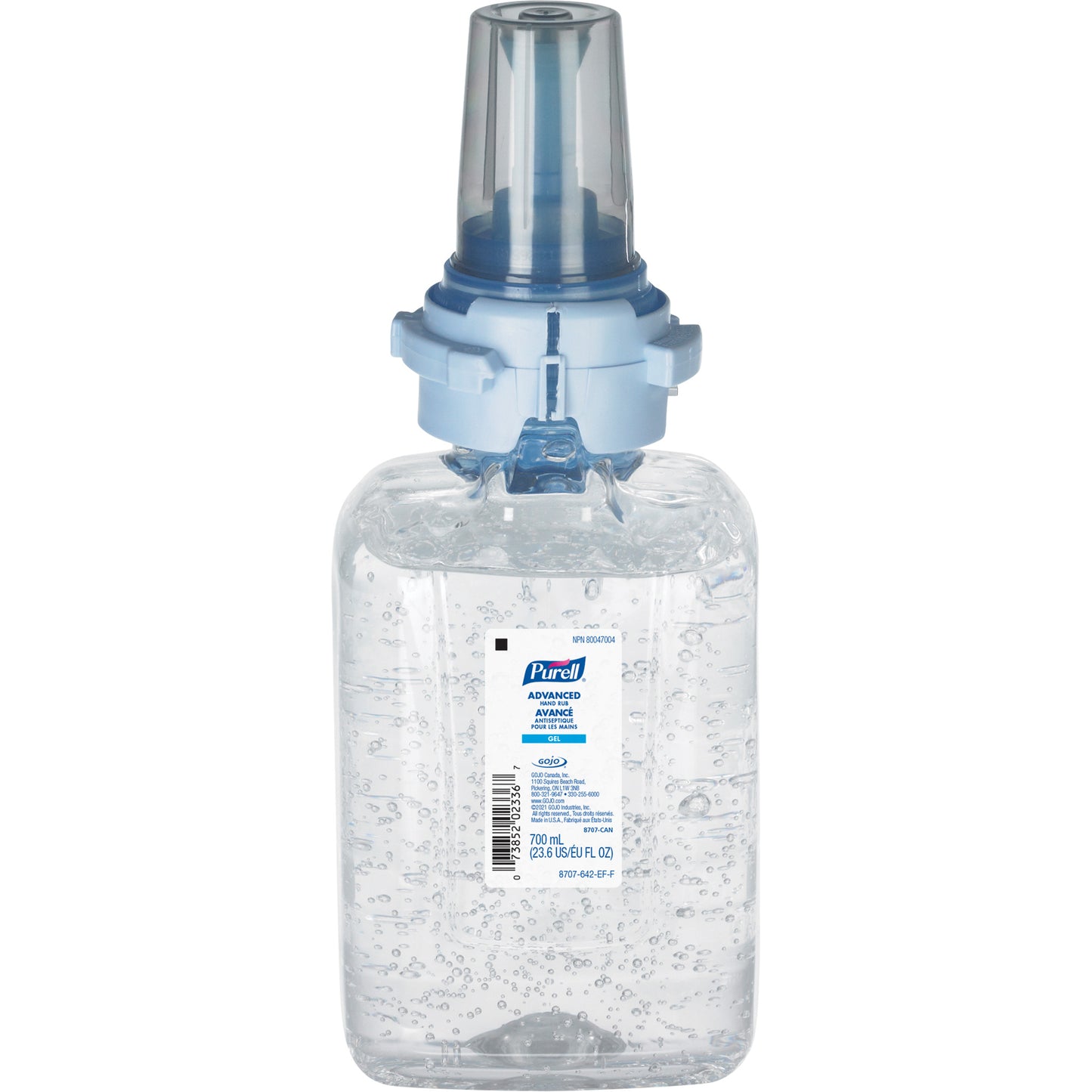 Advanced Hand Rub for GOJO® ADX-7™ Dispenser, 700 ml, Refill, 70% Alcohol