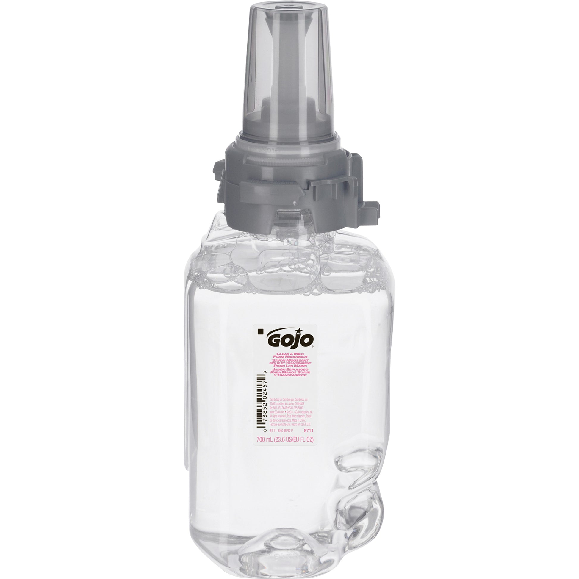 Clear & Mild Hand Soap for GOJO® ADX-7™ Dispenser, Foam, 700 ml, Unscented