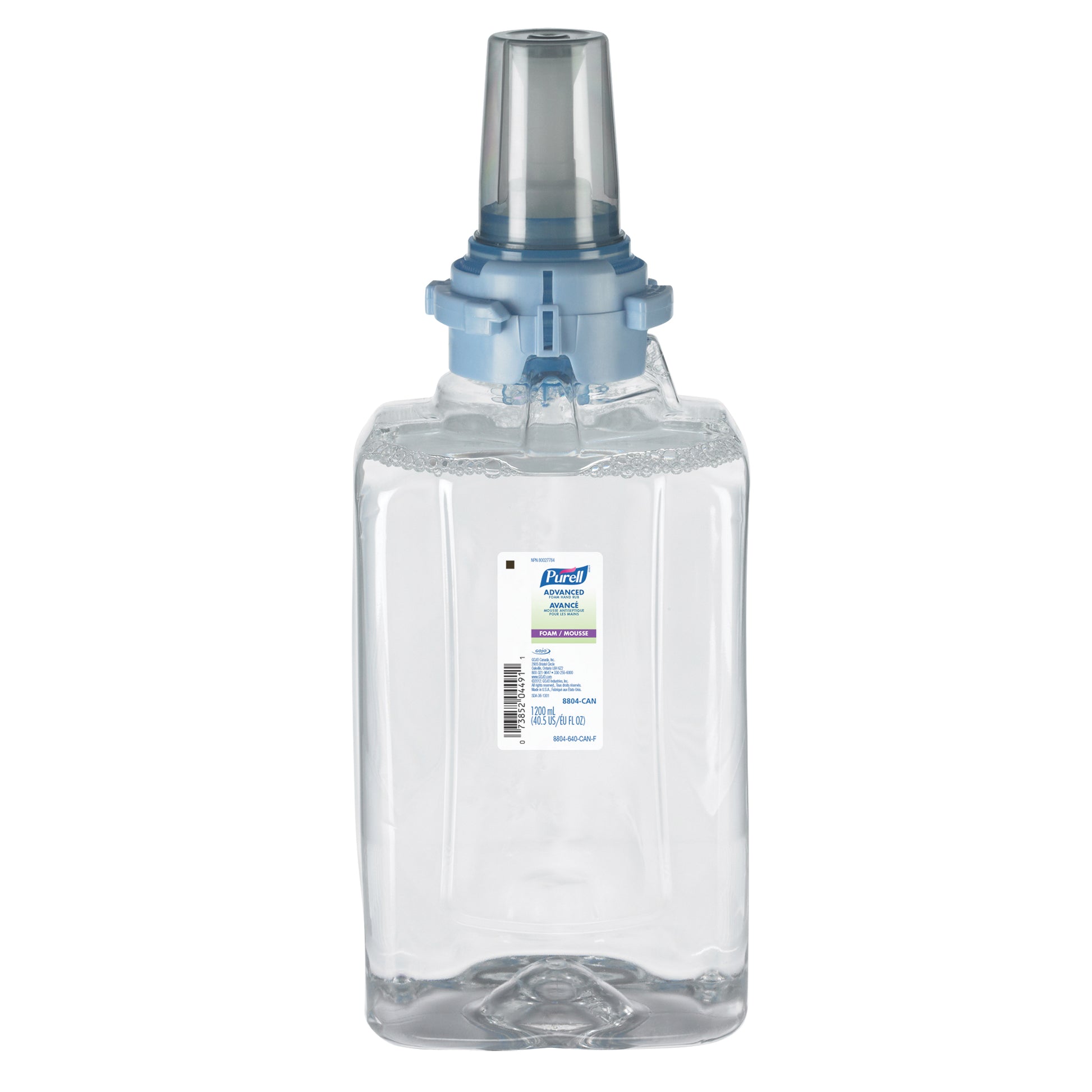ADX-12™ Advanced Foam Hand Sanitizer, 1200 ml, Cartridge Refill, 70% Alcohol