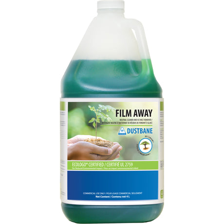 Film Away Neutral Detergent and Ice Melt Remover, Jug, 4 L