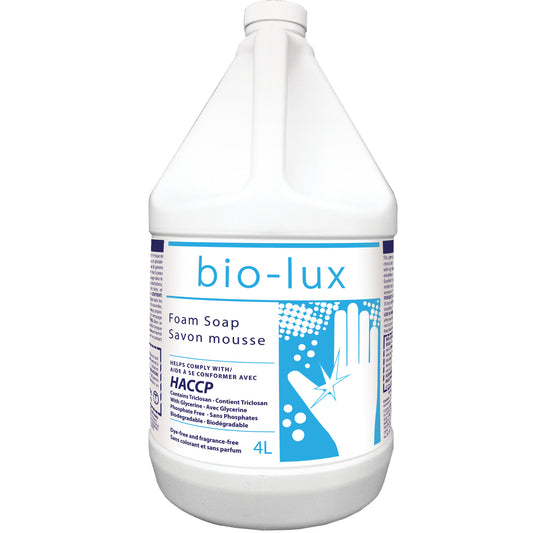 Bio-Lux Antimicrobial Soap, Foam, 4 L, Unscented