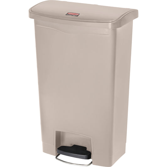 Slim Jim® Waste Container, Resin, 13 US gal. Capacity