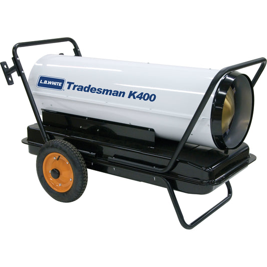Tradesman® Forced Air Heater, Fan, Kerosene, 400,000 BTU/H