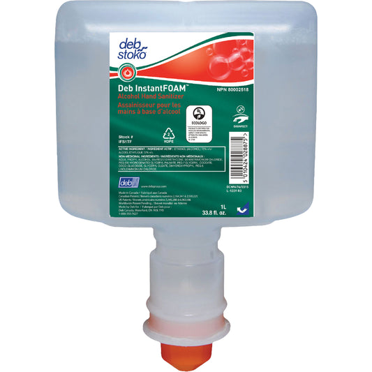 InstantFoam® Sanitizer, 1000 ml, Cartridge Refill, 72% Alcohol