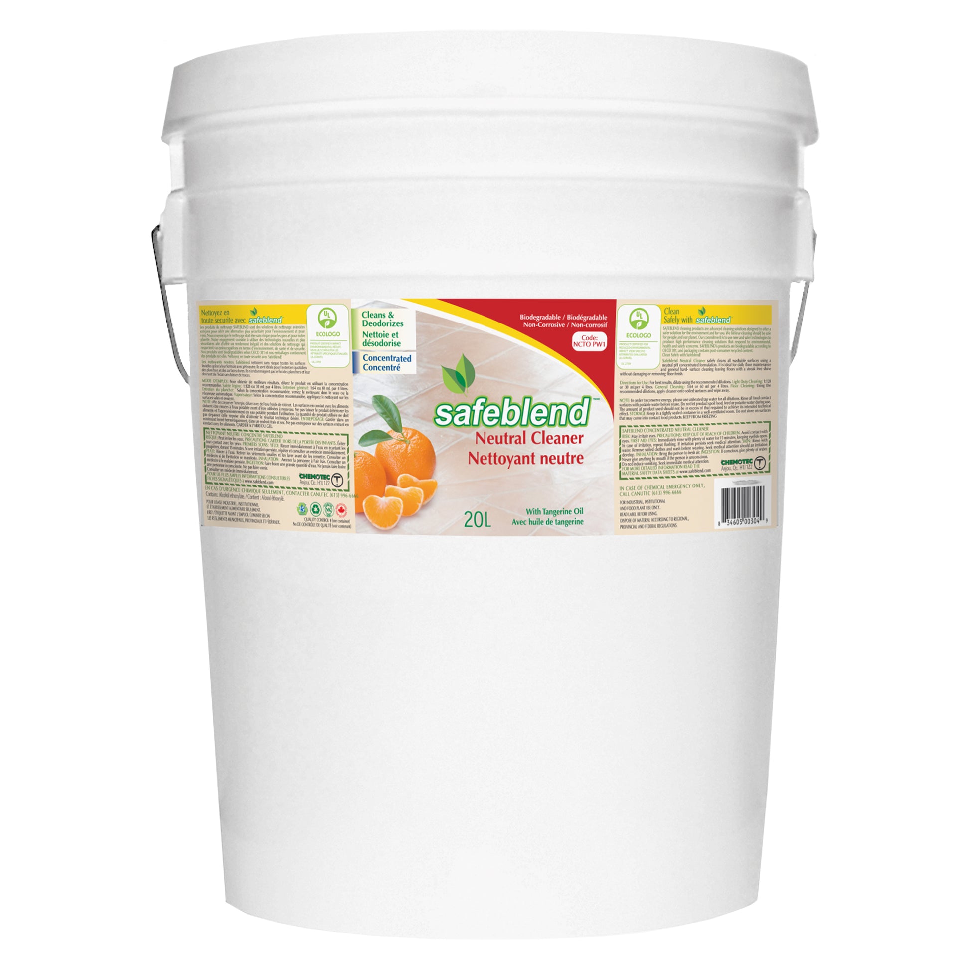 Neutral Cleaner, 20 L, Pail