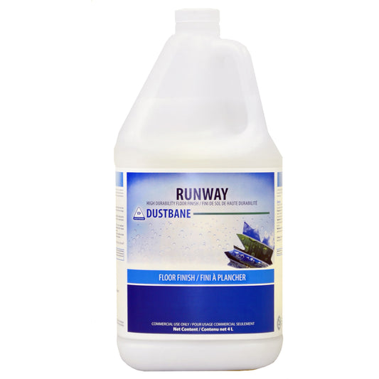 Runway High-Durability Floor Finish, 4 L, Jug