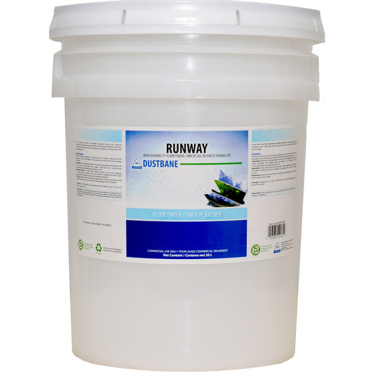 Runway High-Durability Floor Finish, 20 L, Drum
