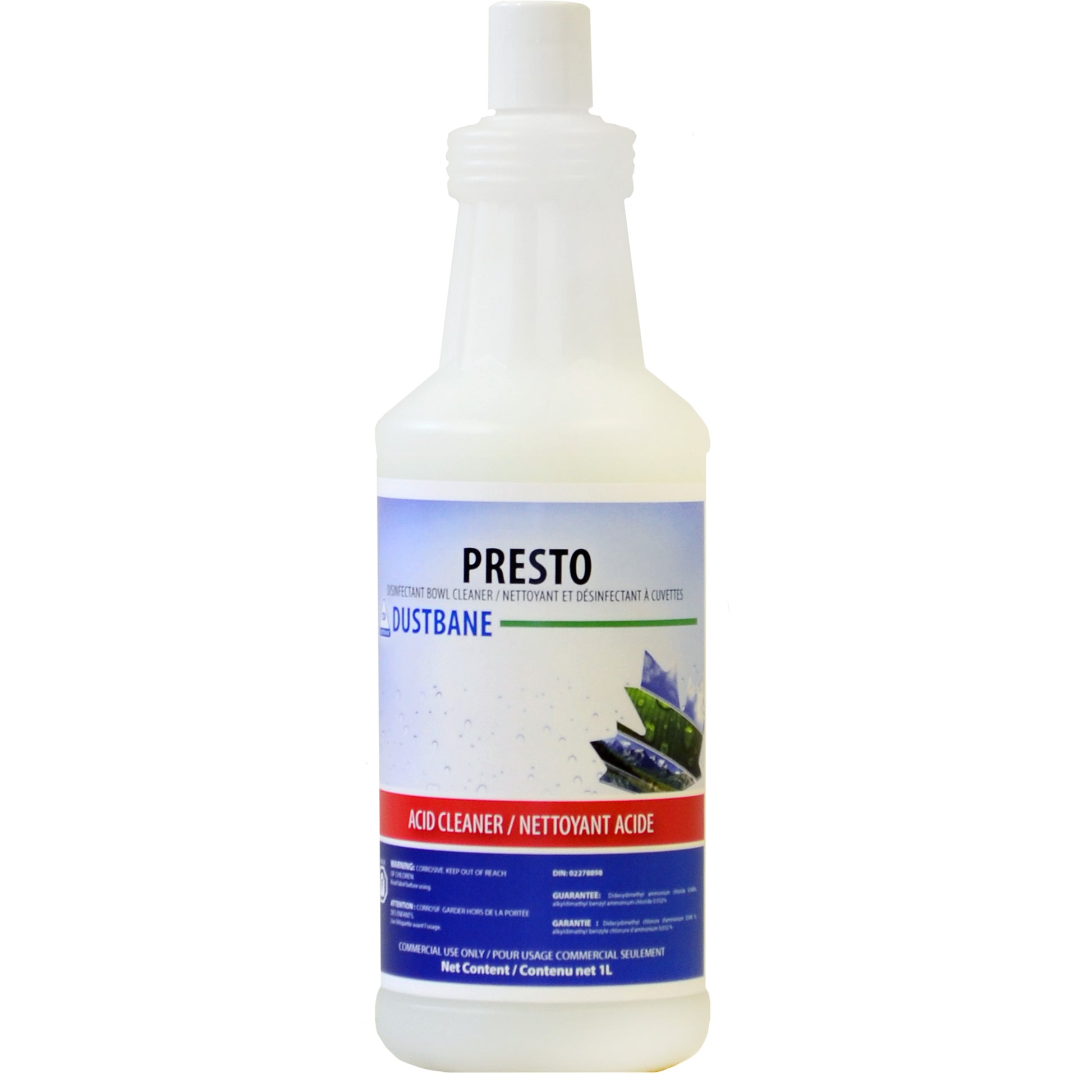 Presto Disinfectant Bowl Cleaner, 1 L, Bottle