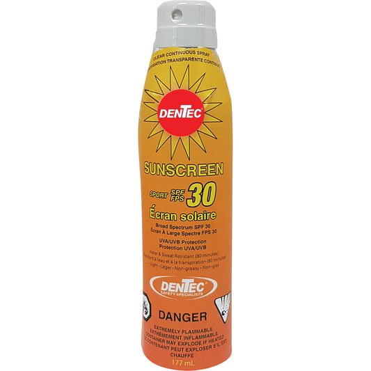 Dentec Shield Sunscreen, SPF 30, Aerosol