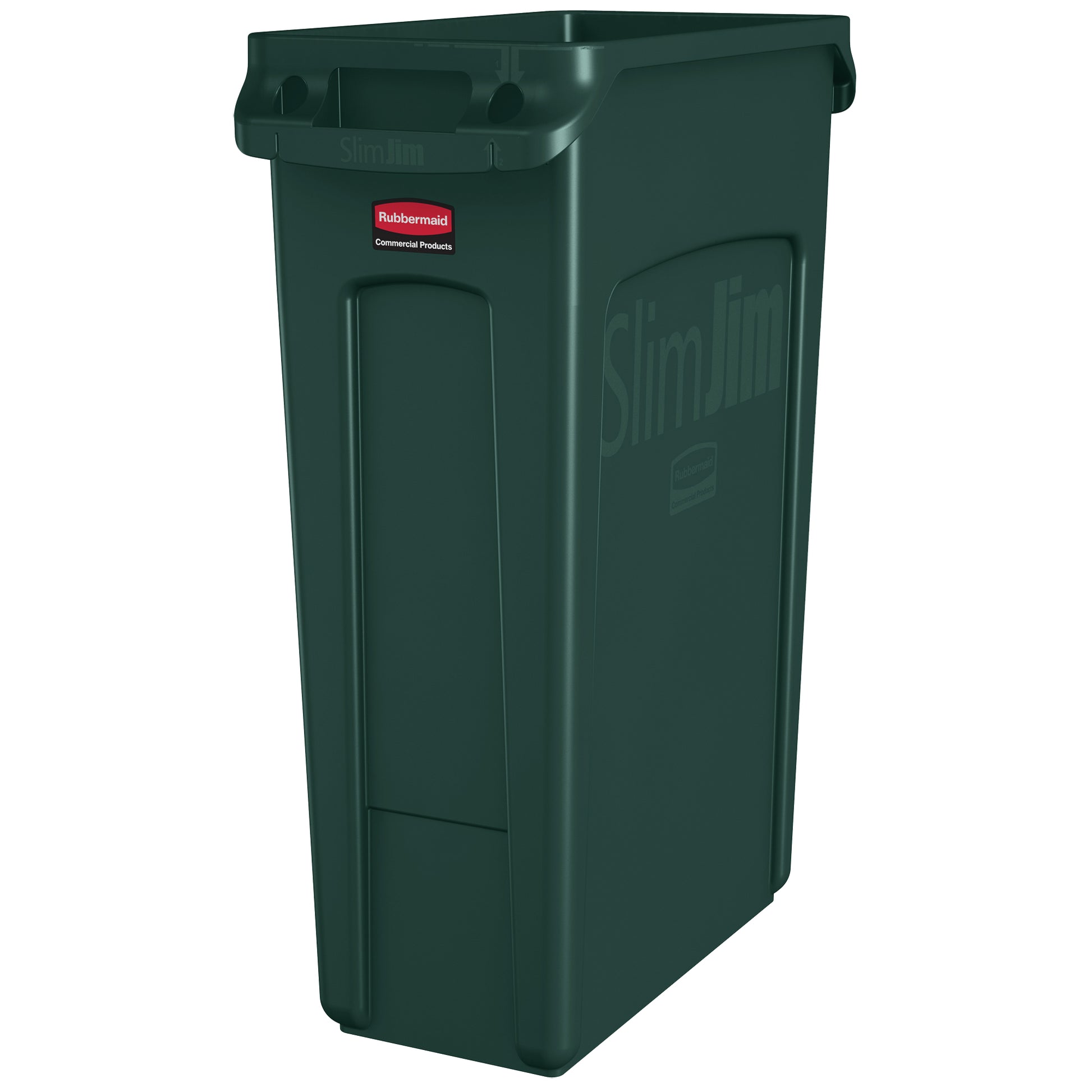 Slim Jim® Vented Containers, Polyethylene, 23 US gal.