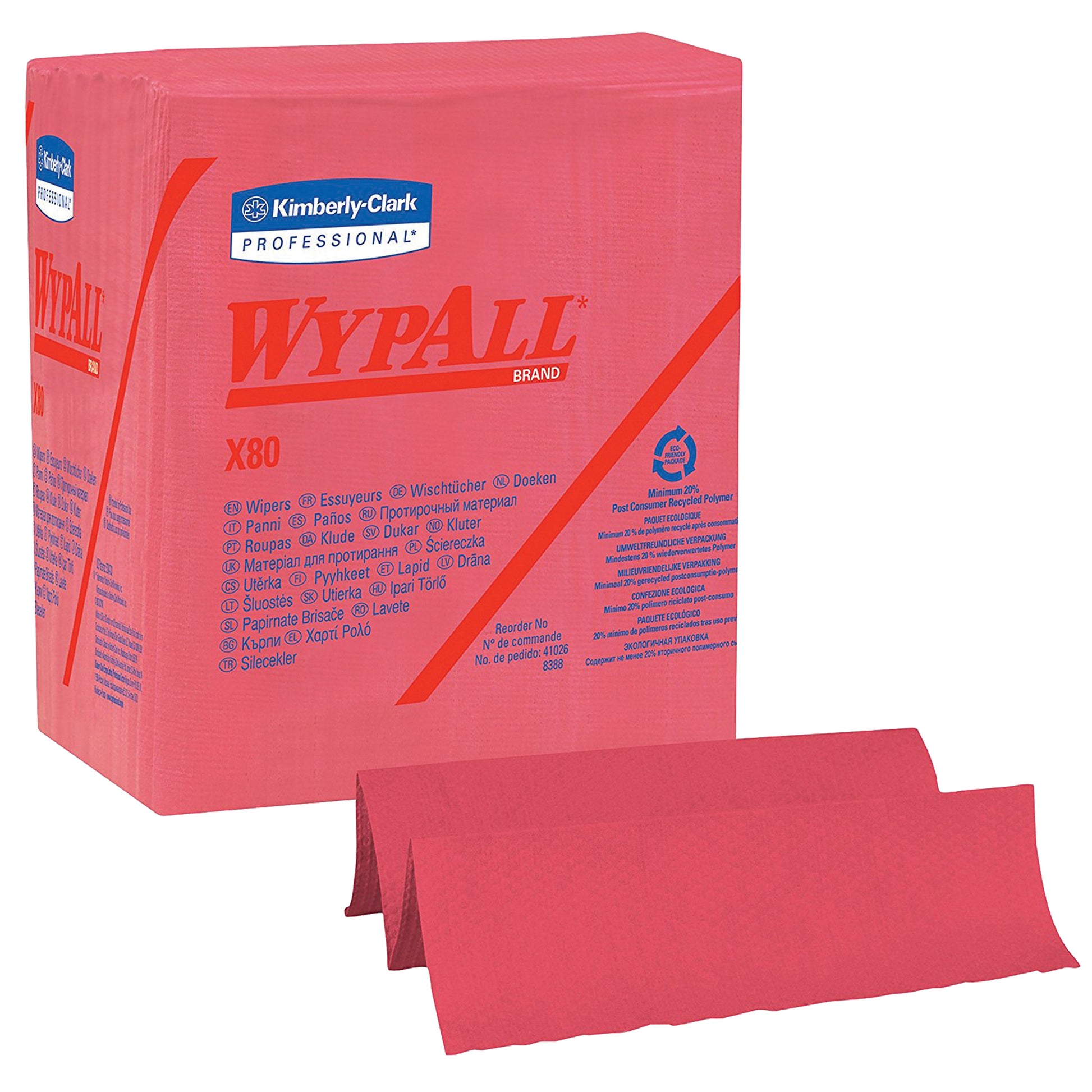 X80 Wipers, Heavy-Duty, 12-1/2" L x 12" W