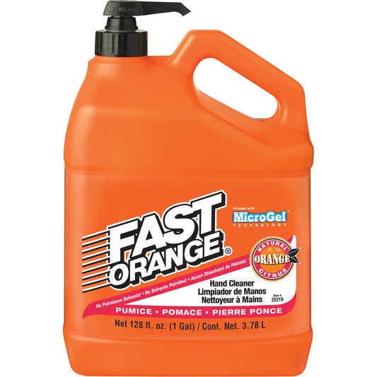 Hand Cleaner, Pumice, 3.78 L, Pump Bottle, Fresh Scent