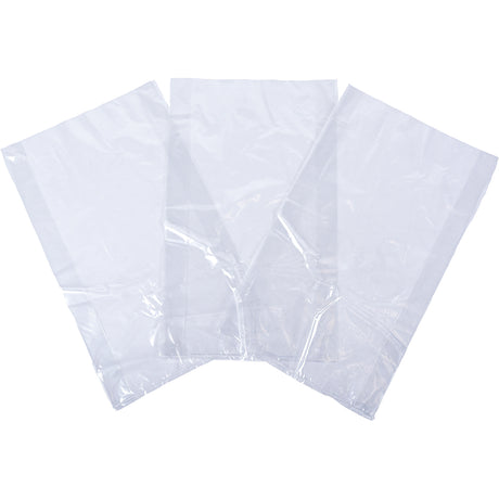 Poly Bags, Open Top, 8" x 3-1/2", 1 mils