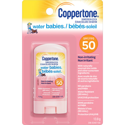 Coppertone Water Babies® Sunscreen, SPF 50, Stick