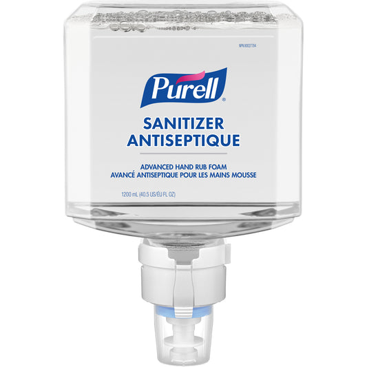 ES8 Advanced Foam Hand Sanitizer, 1200 ml, Cartridge Refill, 70% Alcohol