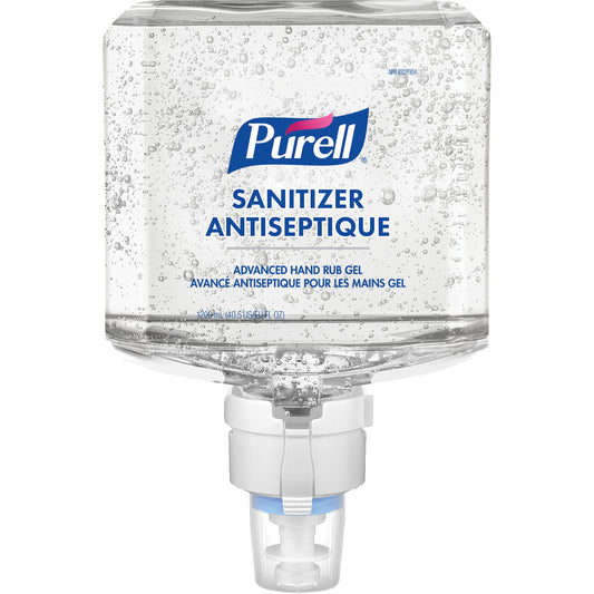 ES8 Advanced Hand Sanitizer Gel, 1200 ml, Cartridge Refill, 70% Alcohol