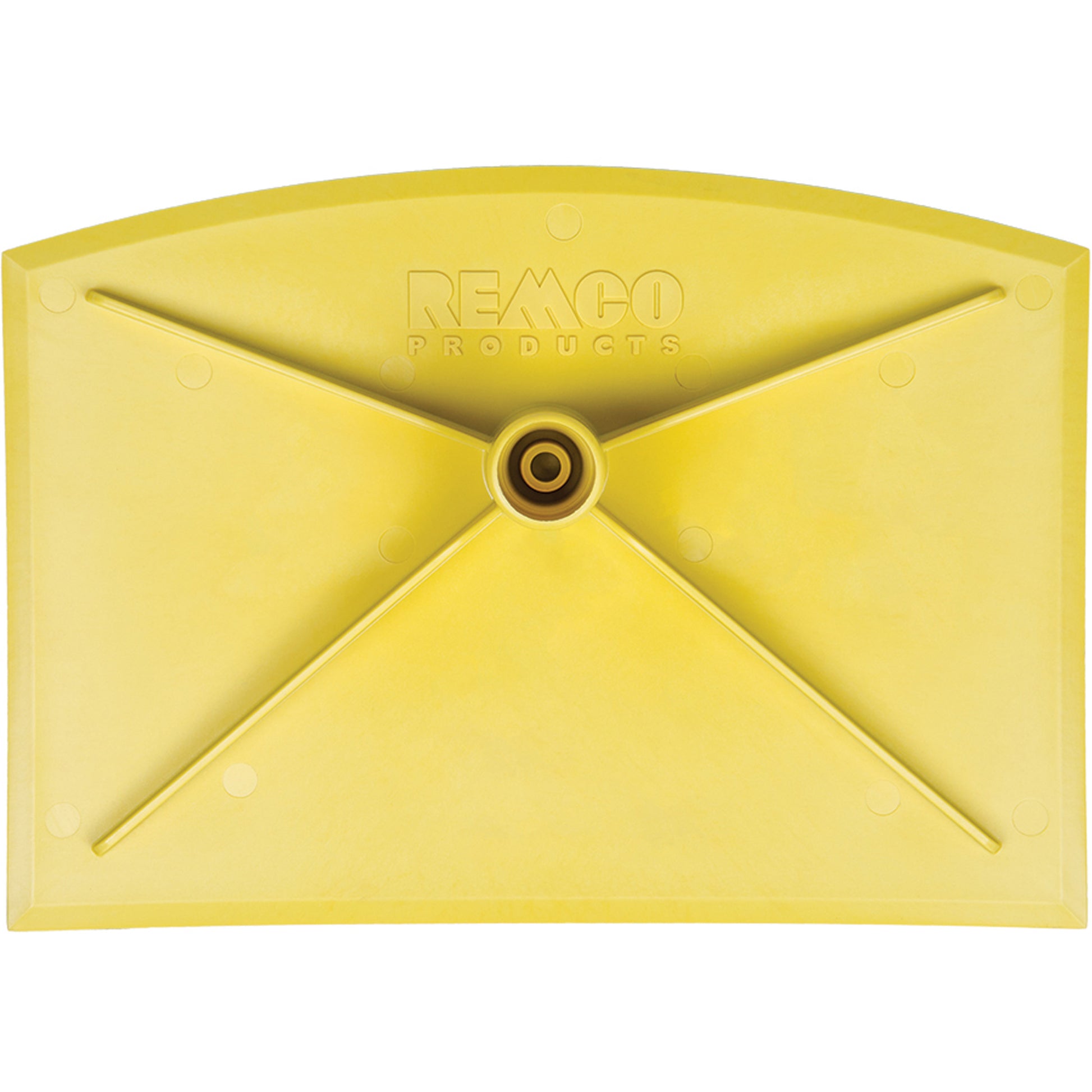 Food Hygiene Scraper, Yellow, 8" W x 11-1/4" L