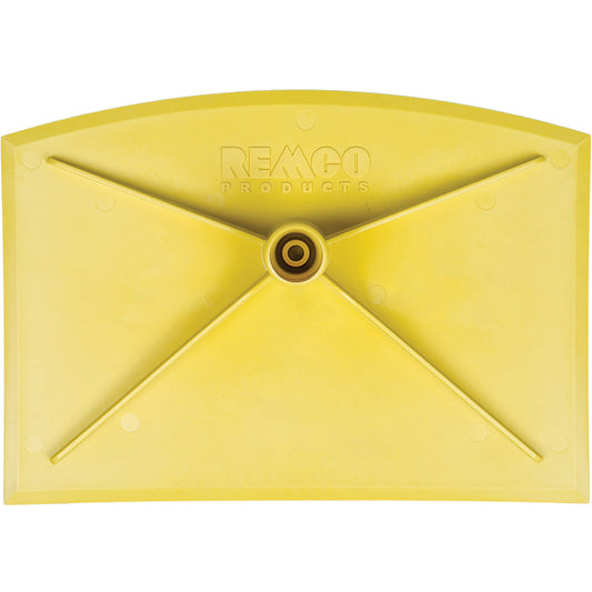 Food Hygiene Scraper, Yellow, 8" W x 11-1/4" L
