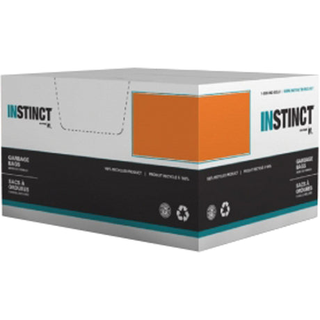 Industrial Garbage Bags, X-Strong, 50" W x 35" L, 1.2 mils, Black