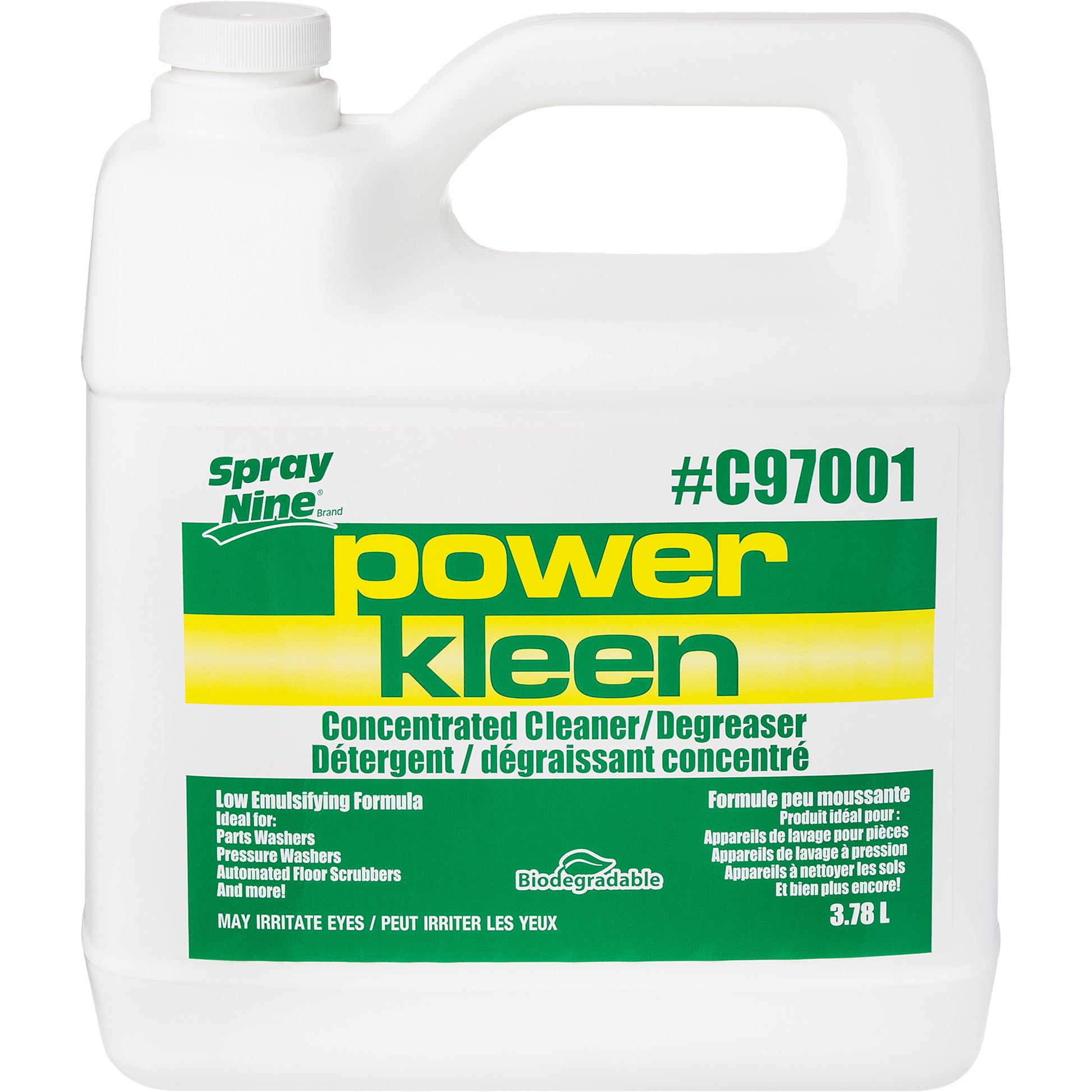 Power Kleen Parts Wash Cleaner, 4 L, Jug