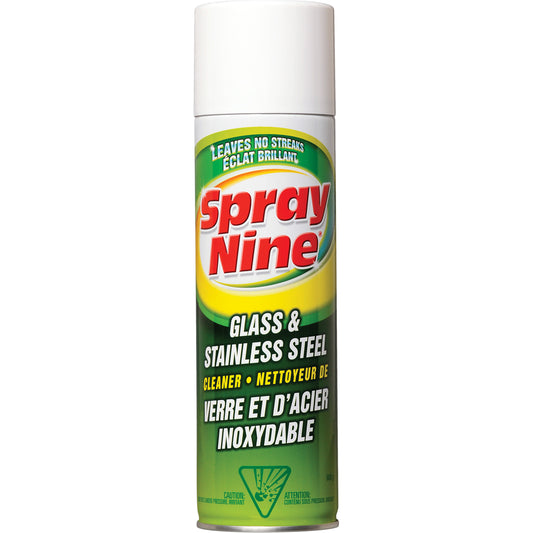 Glass & Stainless Cleaner, 600 g, Aerosol Can