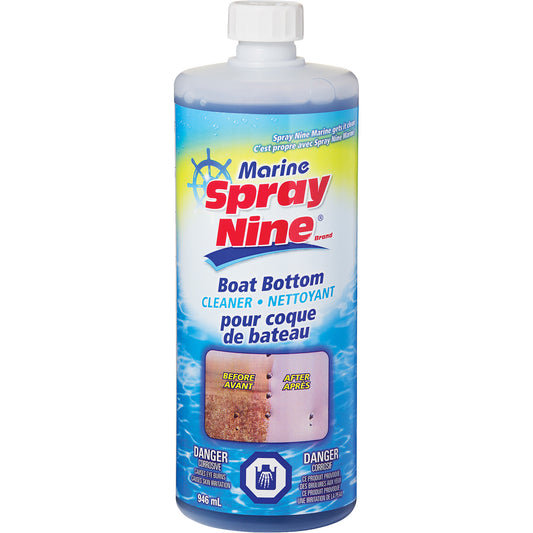Spray Nine® Boat Bottom Cleaner, 946 ml, Bottle