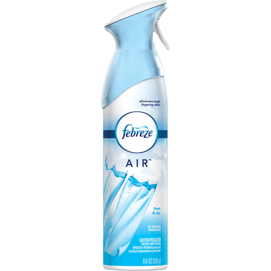 Febreze Air Freshener, Linen & Sky, Aerosol Can