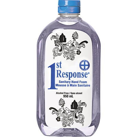 1st Response® Sanitary Hand Foam, Liquid, 950 ml, Bottle, Unscented