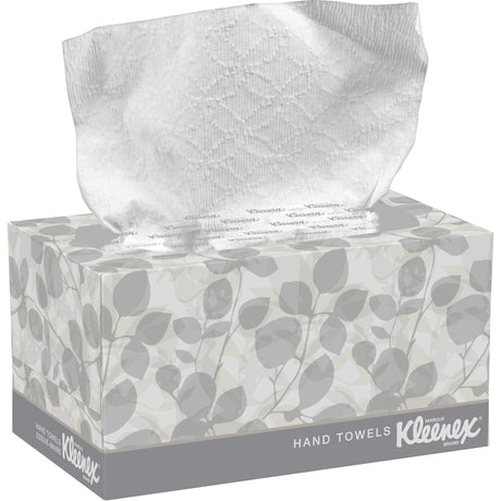 Kleenex® Hand Towels in a POP-UP* Box, 1 Ply, 10-1/2" L x 9" W, 120 /Pack