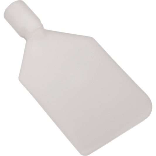 Stiff Paddle Scraper, White, 4-1/2" W x 8-3/4" L