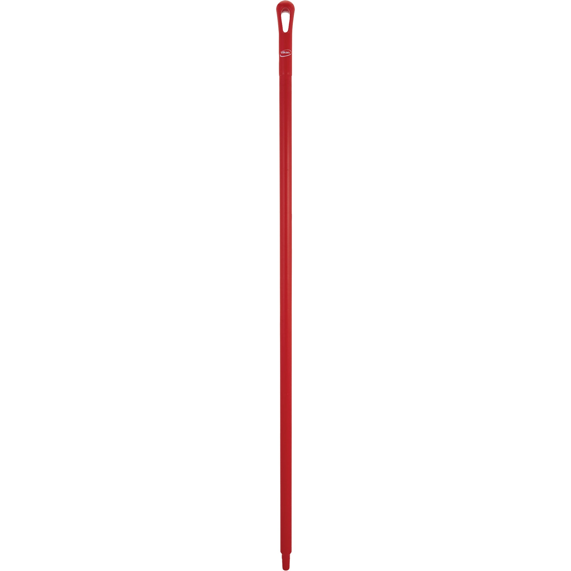 Ultra Hygiene Handle, Broom/Scraper/Squeegee, Red, Ergonomic, 59" L