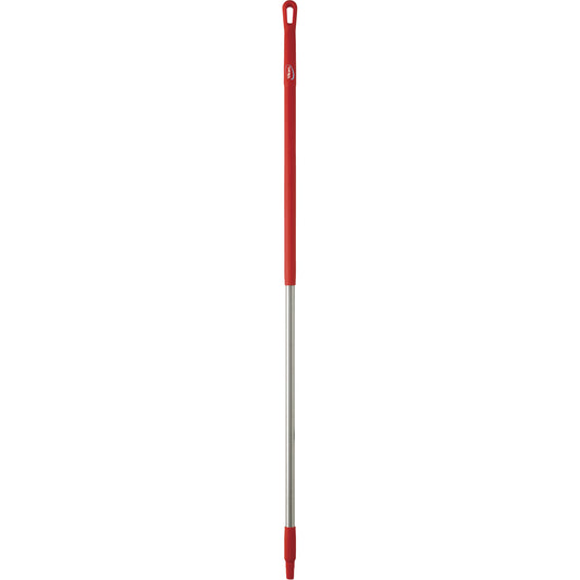 Handle, Broom/Scraper/Squeegee, Red, Standard, 59" L