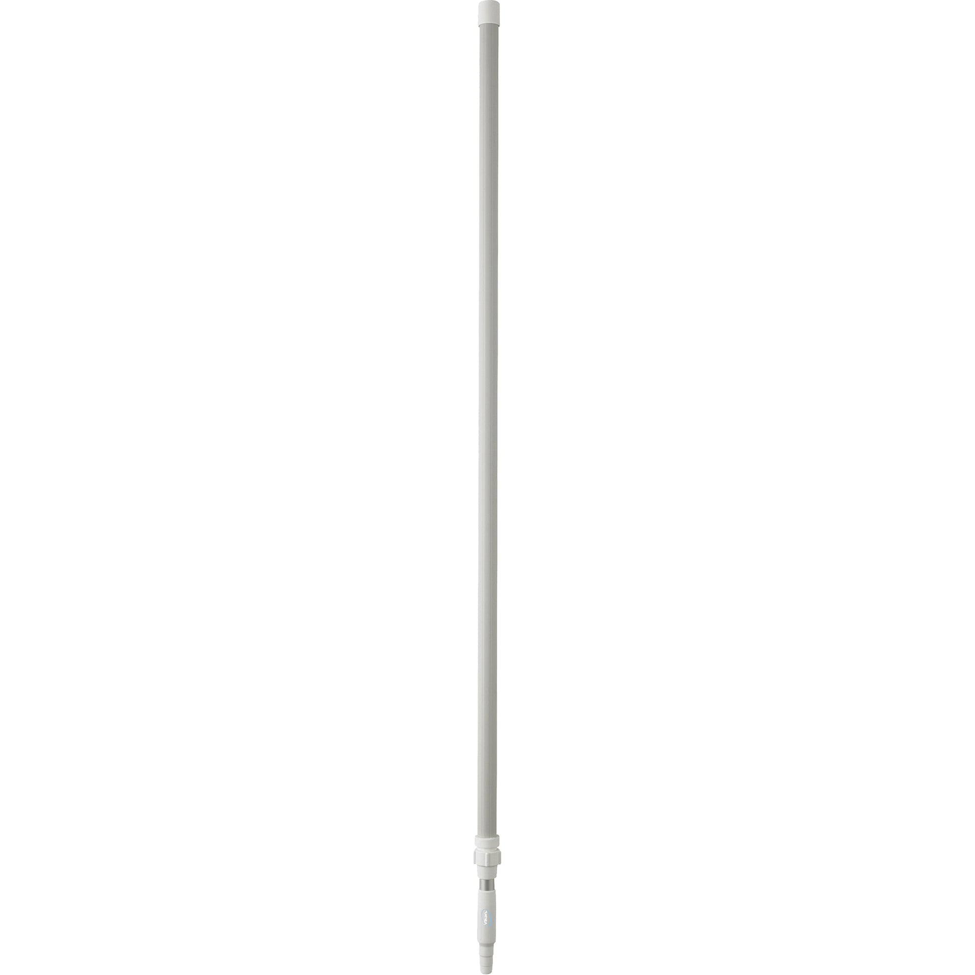 Handle, Broom/Scraper/Squeegee, White, Telescopic, 62" - 113" L