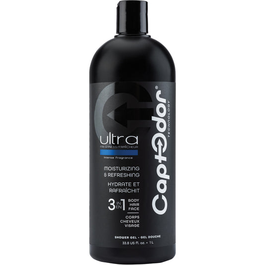3 in 1 Shower Gel, 1000 ml, Ultra Freshness, Bottle