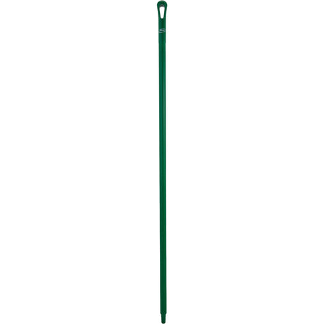 Ultra Hygiene Handle, Broom/Scraper/Squeegee, Green, Ergonomic, 59" L