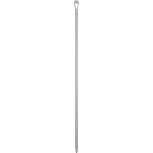Ultra Hygiene Handle, Broom/Scraper/Squeegee, White, Ergonomic, 59" L