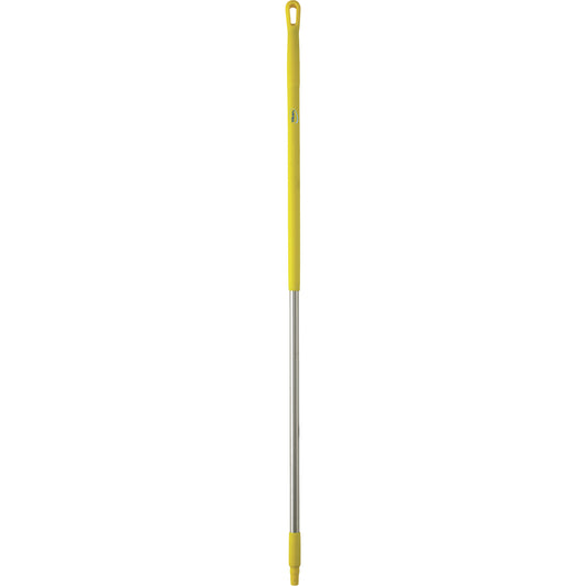 Handle, Broom/Scraper/Squeegee, Yellow, Standard, 59" L